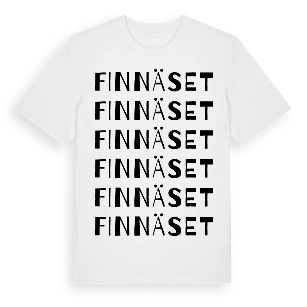 Finnäset ordlek t-shirt i miljö