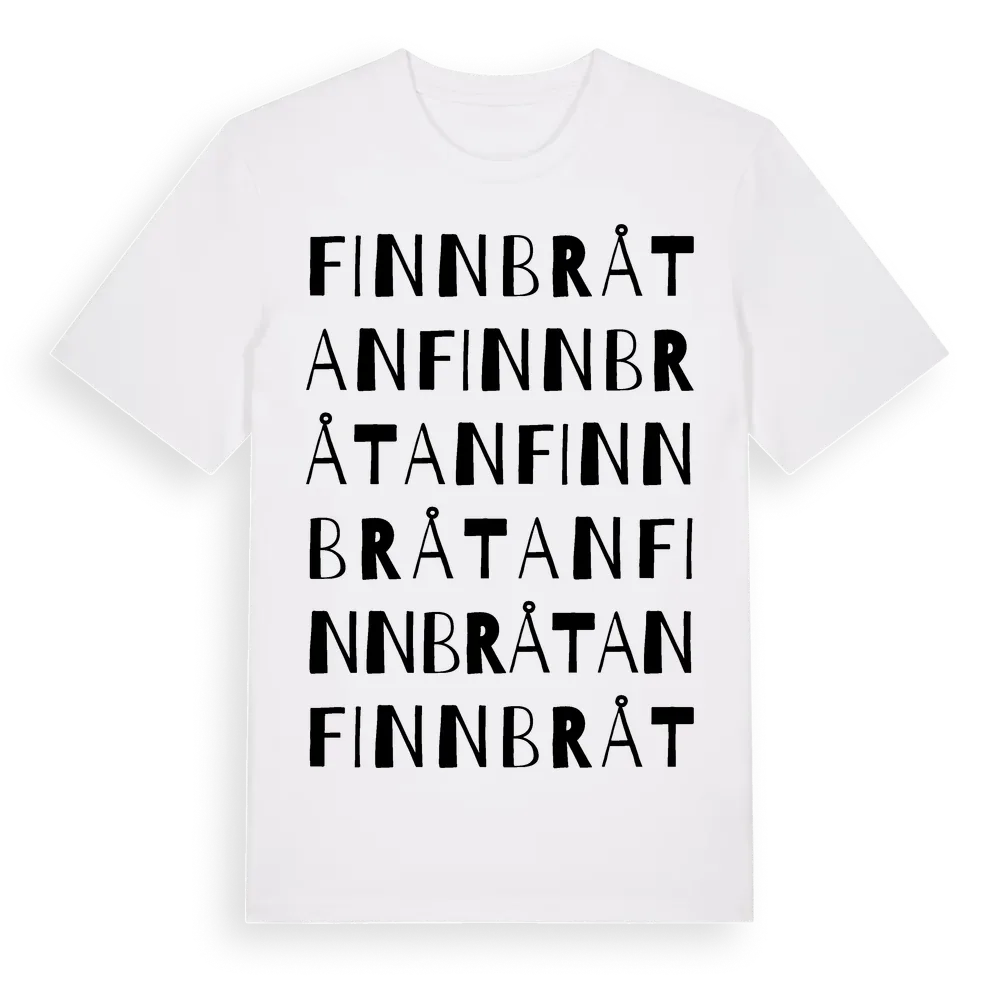 Finnbråtan ordlek t-shirt i miljö