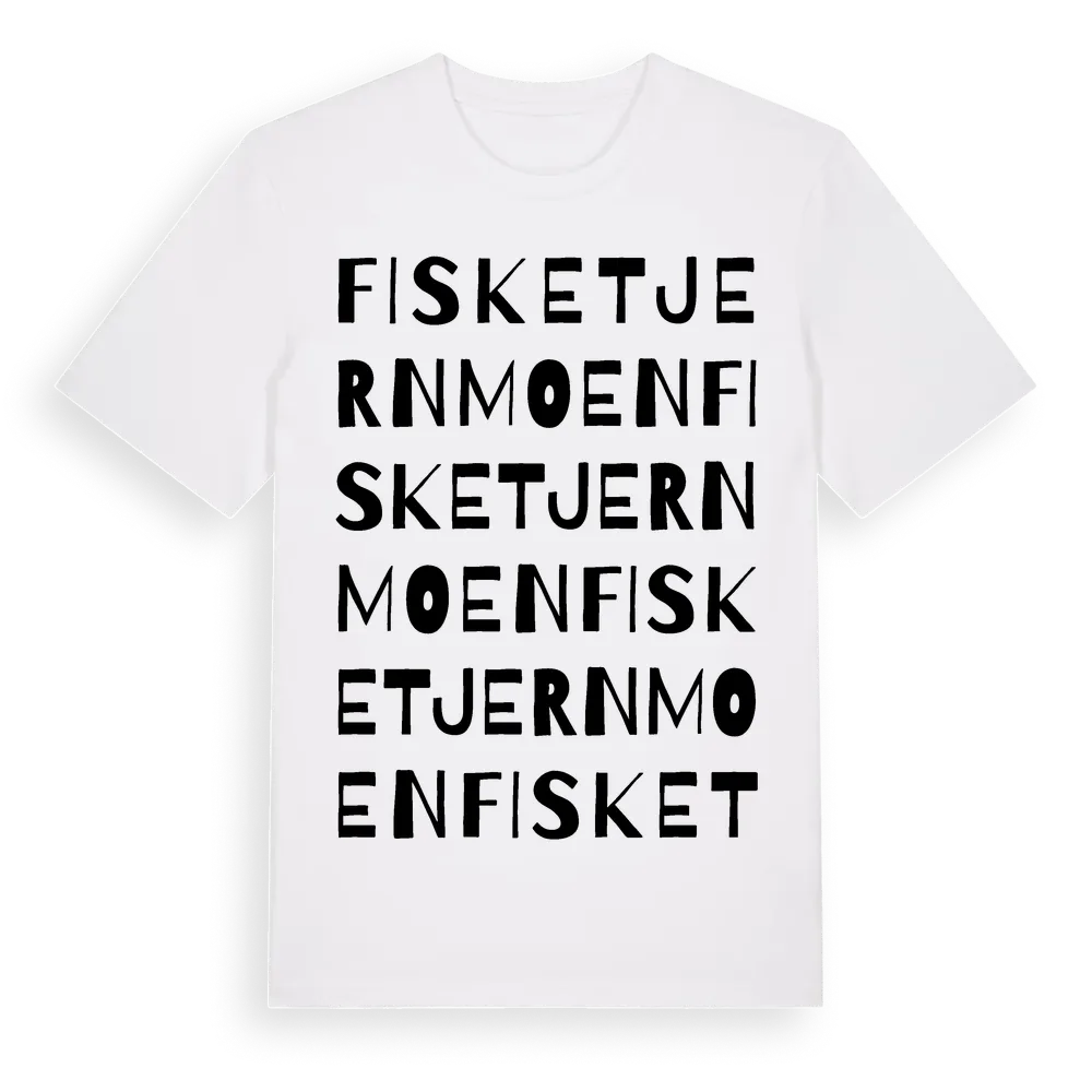 Fisketjernmoen ordlek t-shirt i miljö