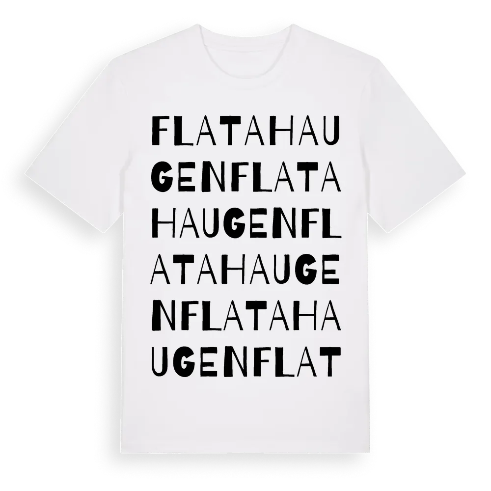 Flatahaugen ordlek t-shirt i miljö