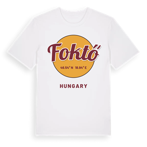 Foktő cirkel t-shirt – ekologisk bomull t-shirt från Pinshirt