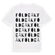 Földeák ordlek t-shirt