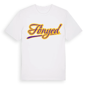 Főnyed baseball t-shirt – ekologisk bomull t-shirt från Pinshirt
