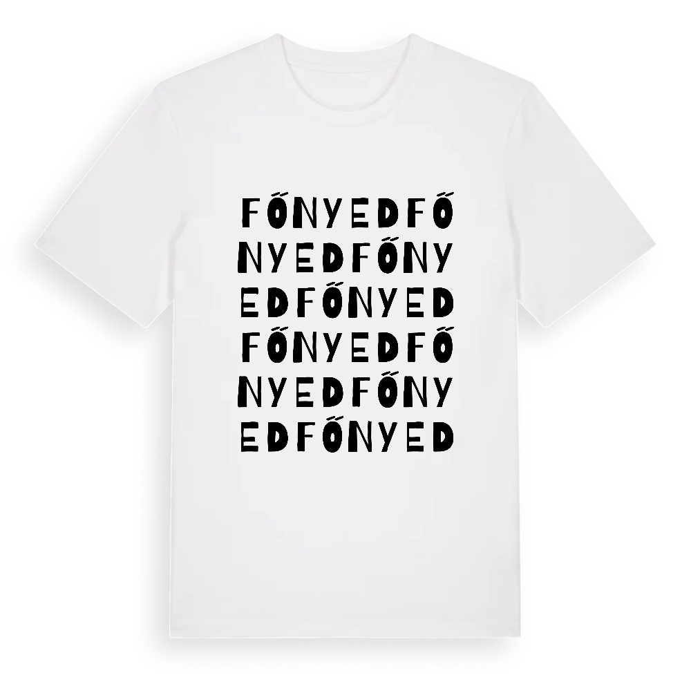 Főnyed ordlek t-shirt – White, i miljö