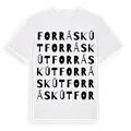 Forráskút ordlek t-shirt
