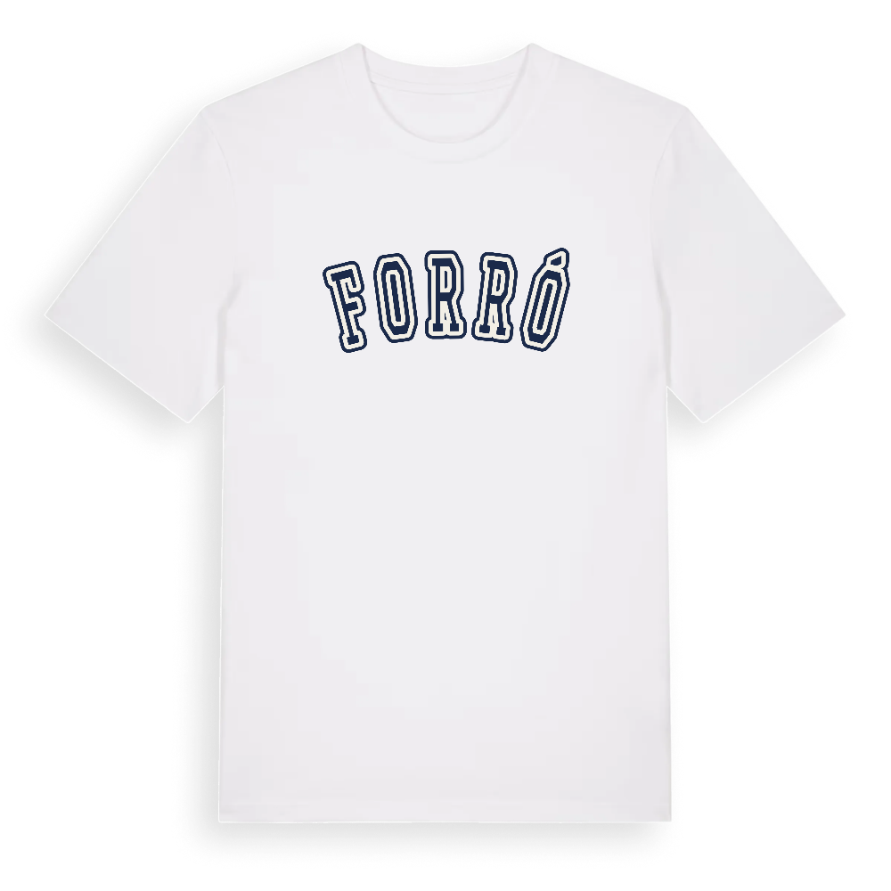 Forró college t-shirt – White, i miljö
