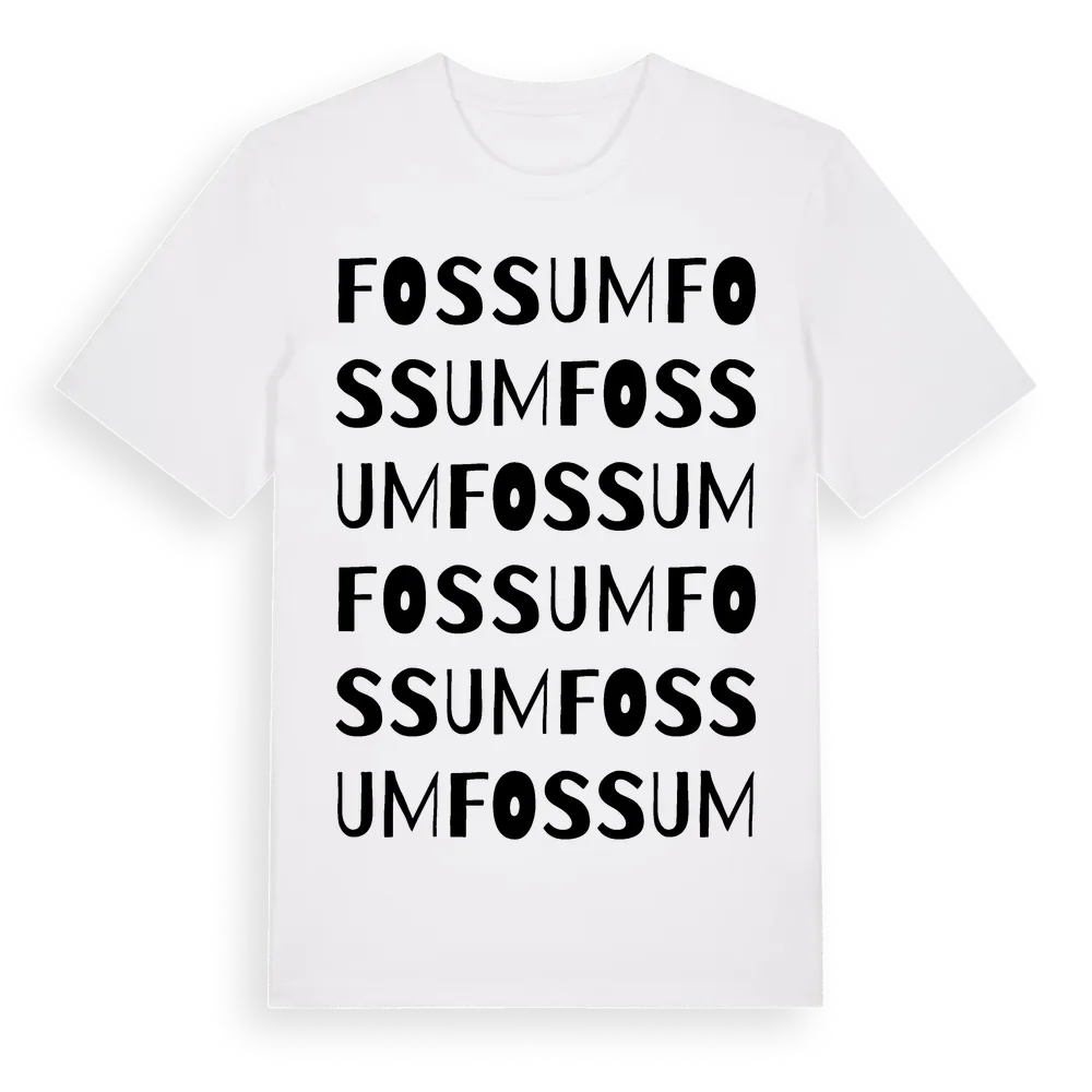 Fossum ordlek t-shirt i miljö
