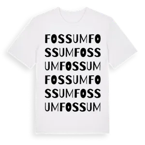 Fossum ordlek t-shirt – ekologisk bomull t-shirt från Pinshirt