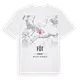 Fót karta t-shirt