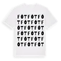 Fót ordlek t-shirt