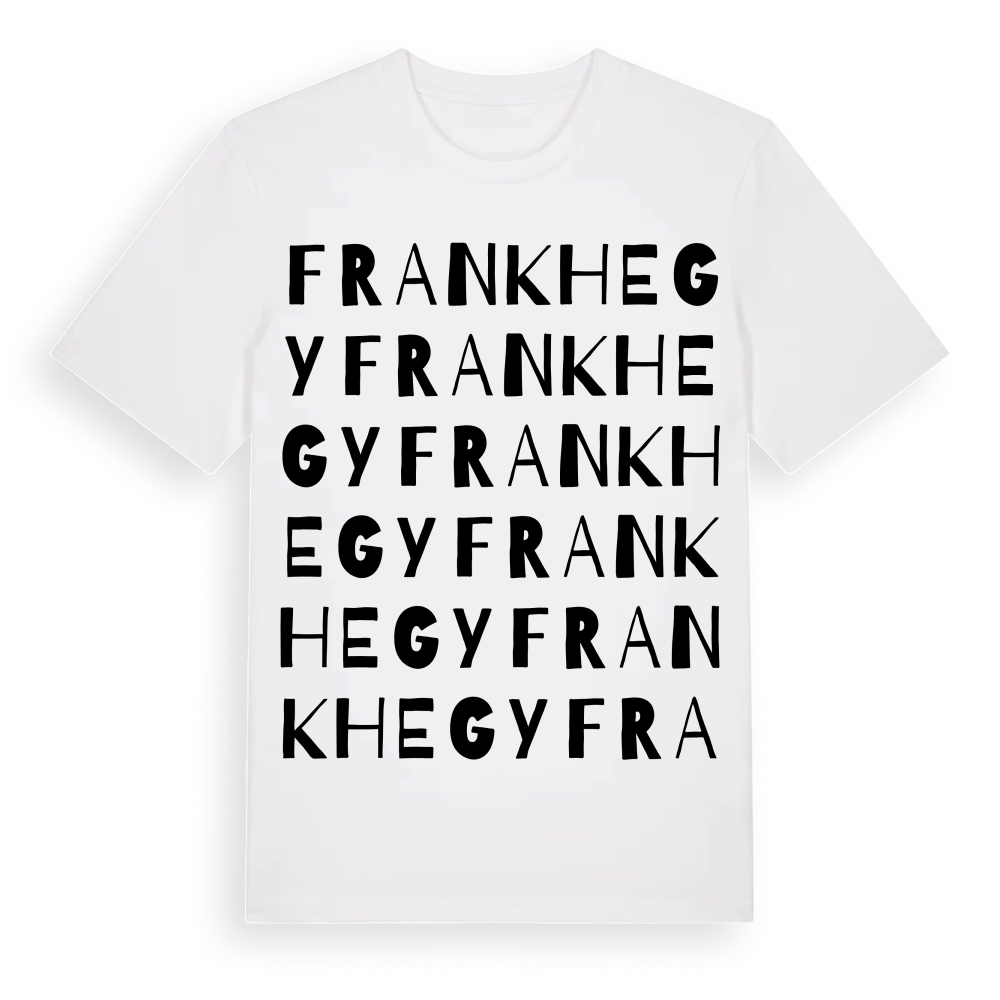 Frankhegy ordlek t-shirt – White, i miljö