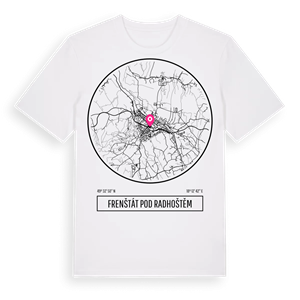 Frenštát pod Radhoštěm t-shirt – ekologisk bomull t-shirt från Pinshirt