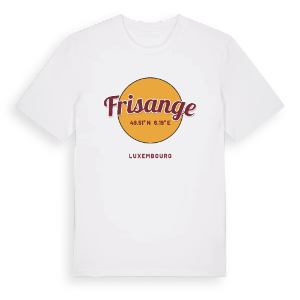 Frisange cirkel t-shirt – ekologisk bomull t-shirt från Pinshirt