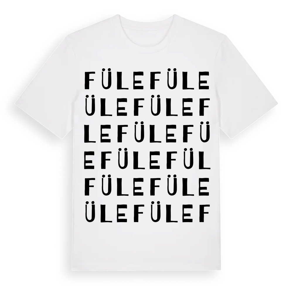 Füle ordlek t-shirt – White, i miljö