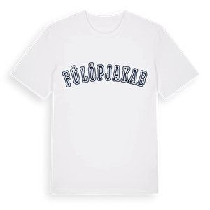 Fülöpjakab college t-shirt – ekologisk bomull t-shirt från Pinshirt