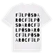Fülpösdaróc ordlek t-shirt