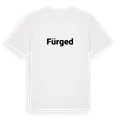 Fürged fetstil t-shirt