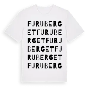 Furuberget ordlek t-shirt – ekologisk bomull t-shirt från Pinshirt