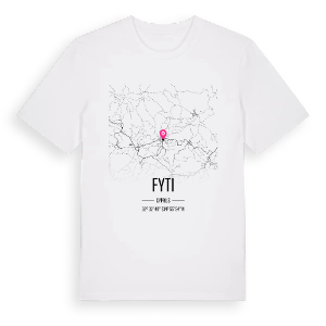 Fyti karta t-shirt – ekologisk bomull t-shirt från Pinshirt