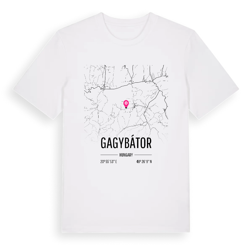 Gagybátor karta t-shirt – White, i miljö