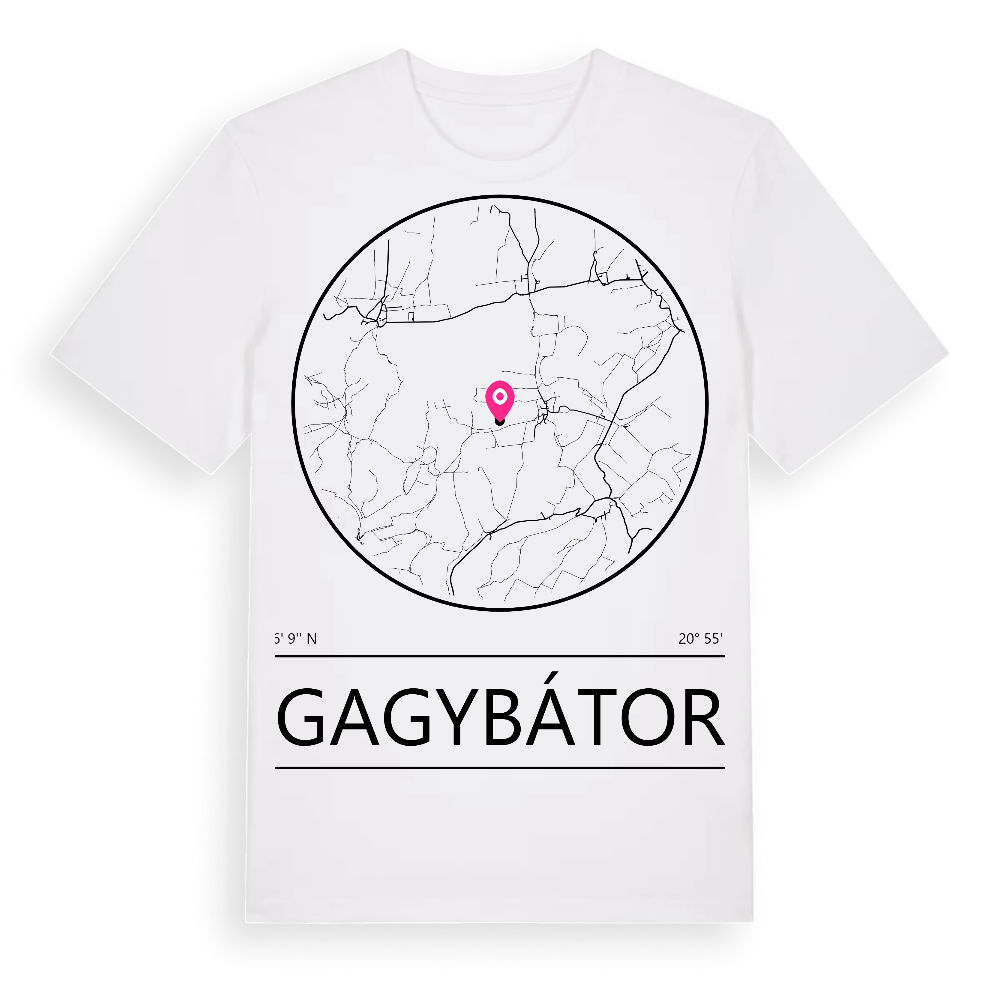 Gagybátor t-shirt – White, i miljö