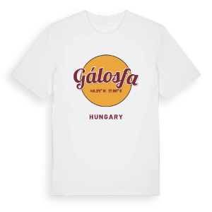Gálosfa cirkel t-shirt – ekologisk bomull t-shirt från Pinshirt