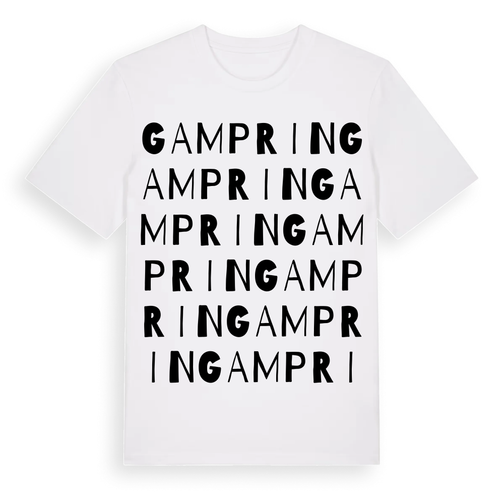 Gamprin ordlek t-shirt – White, i miljö