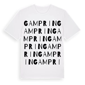 Gamprin ordlek t-shirt – ekologisk bomull t-shirt från Pinshirt