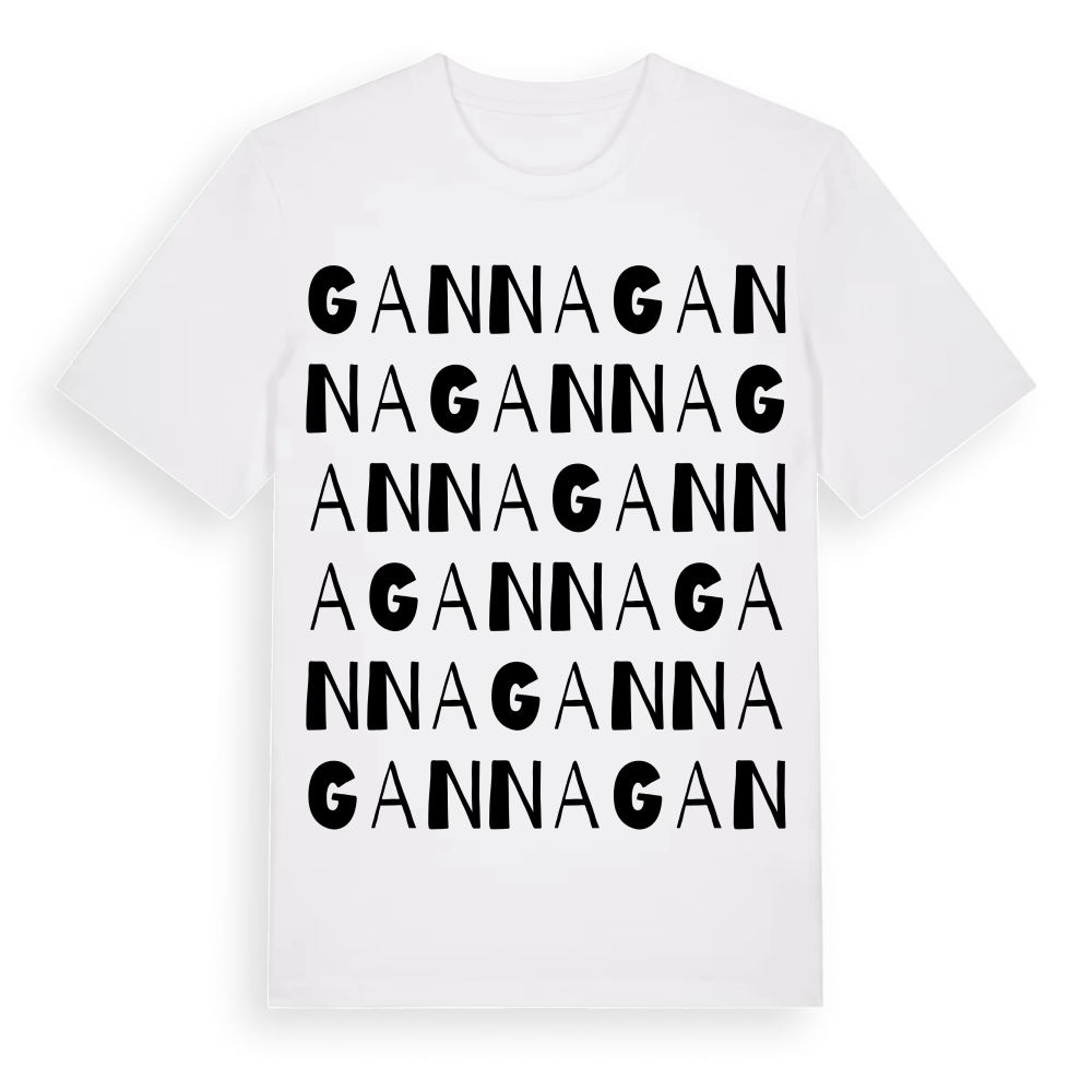 Ganna ordlek t-shirt – White, i miljö