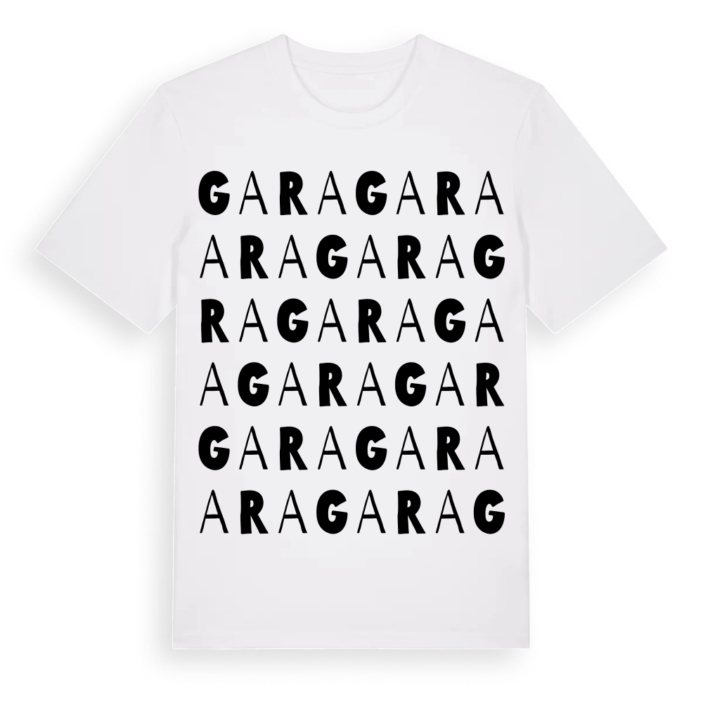 Gara ordlek t-shirt – White, i miljö