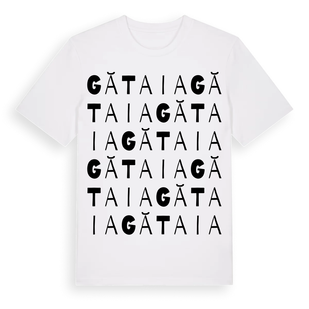 Gătaia ordlek t-shirt – White, i miljö