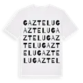 Gaztelu ordlek t-shirt