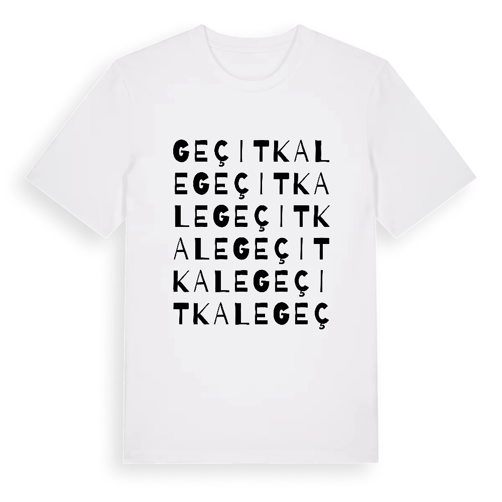 Geçitkale ordlek t-shirt – White, i miljö