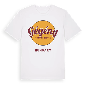 Gégény cirkel t-shirt – ekologisk bomull t-shirt från Pinshirt