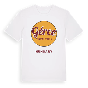 Gérce cirkel t-shirt – ekologisk bomull t-shirt från Pinshirt