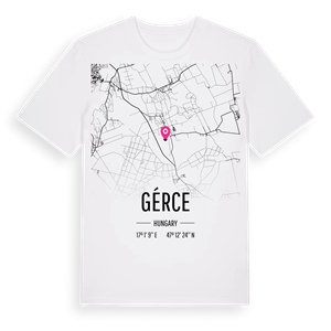 Gérce karta t-shirt – ekologisk bomull t-shirt från Pinshirt