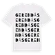 Gerendás ordlek t-shirt