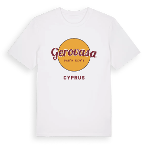 Gerovasa cirkel t-shirt – ekologisk bomull t-shirt från Pinshirt