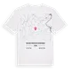 Gibijoko erkidegoa (Kuartango) karta t-shirt