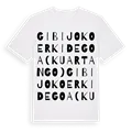 Gibijoko erkidegoa (Kuartango) ordlek t-shirt