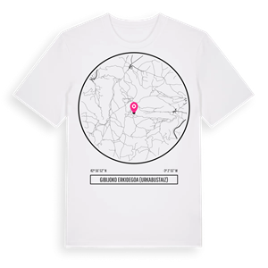 Gibijoko erkidegoa (Urkabustaiz) t-shirt – ekologisk bomull t-shirt från Pinshirt