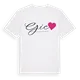 Gic hjärta t-shirt
