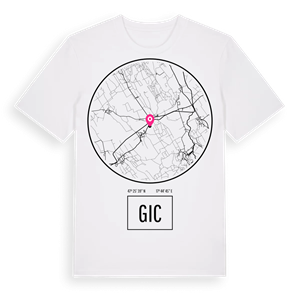 Gic t-shirt – ekologisk bomull t-shirt från Pinshirt