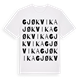 Gjøkvika ordlek t-shirt