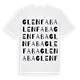 Glenfaba ordlek t-shirt