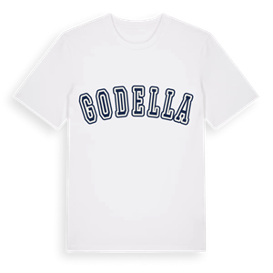 Godella college t-shirt – ekologisk bomull t-shirt från Pinshirt