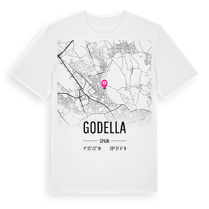 Godella karta t-shirt – ekologisk bomull t-shirt från Pinshirt