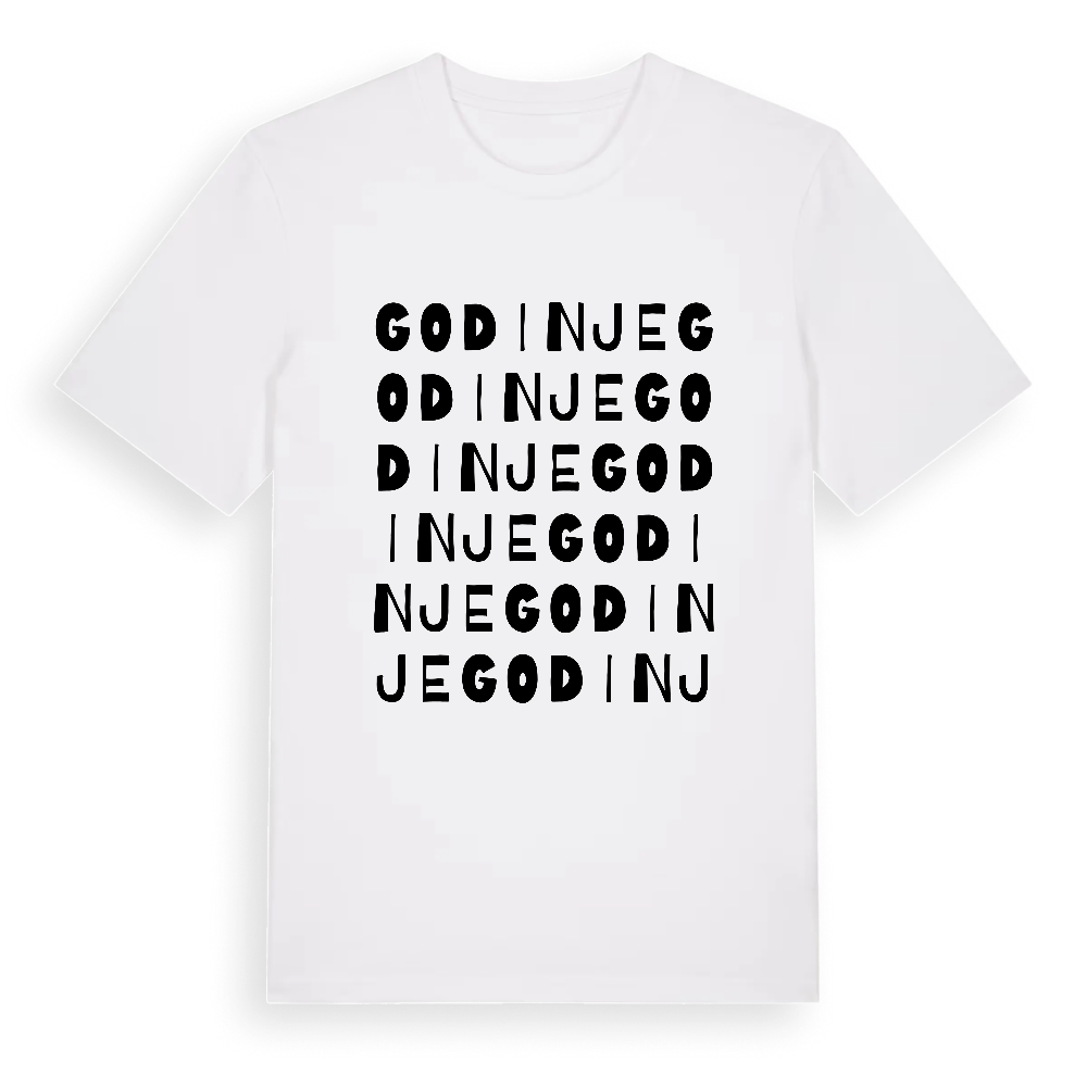 Godinje ordlek t-shirt – White, i miljö