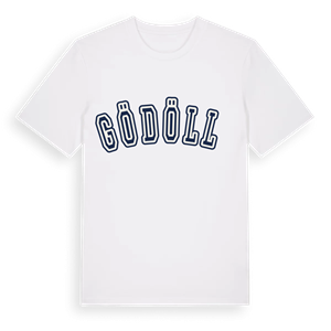 Gödöllő college t-shirt – ekologisk bomull t-shirt från Pinshirt