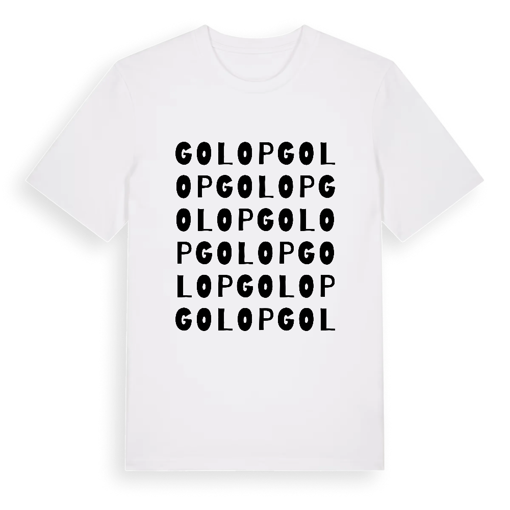Golop ordlek t-shirt – White, i miljö